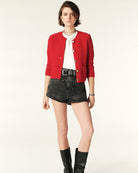 Gaspard Knitted Cardigan-Sweaters-ba&sh-Black-0-Mercantile Portland