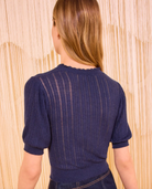 Gemma Short Sleeve Knit Top-Clothing-Ulla Johnson-Pristine-P-Mercantile Portland