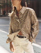 Gia Denim Shirt in Sable-Shirts-Xirena-Sable-XS-Mercantile Portland