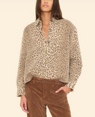 Gia Denim Shirt in Sable-Shirts-Xirena-Sable-XS-Mercantile Portland