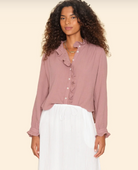 Gillian Shirt-Clothing-Xirena-Dusty Rose-XS-Mercantile Portland
