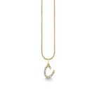Gold & Diamond Initial-C Necklace-Jewelry-Sydney Evan-Yellow Gold-OS-Mercantile Portland
