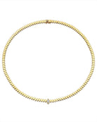 Gold & Diamond Marquise Eye Necklace-Accessories-Sydney Evan-OS-Mercantile Portland