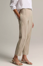 Grace Side-Strap Pull-On Pant in Driftwood-Pants-Vince-Drift Wood-XS-Mercantile Portland