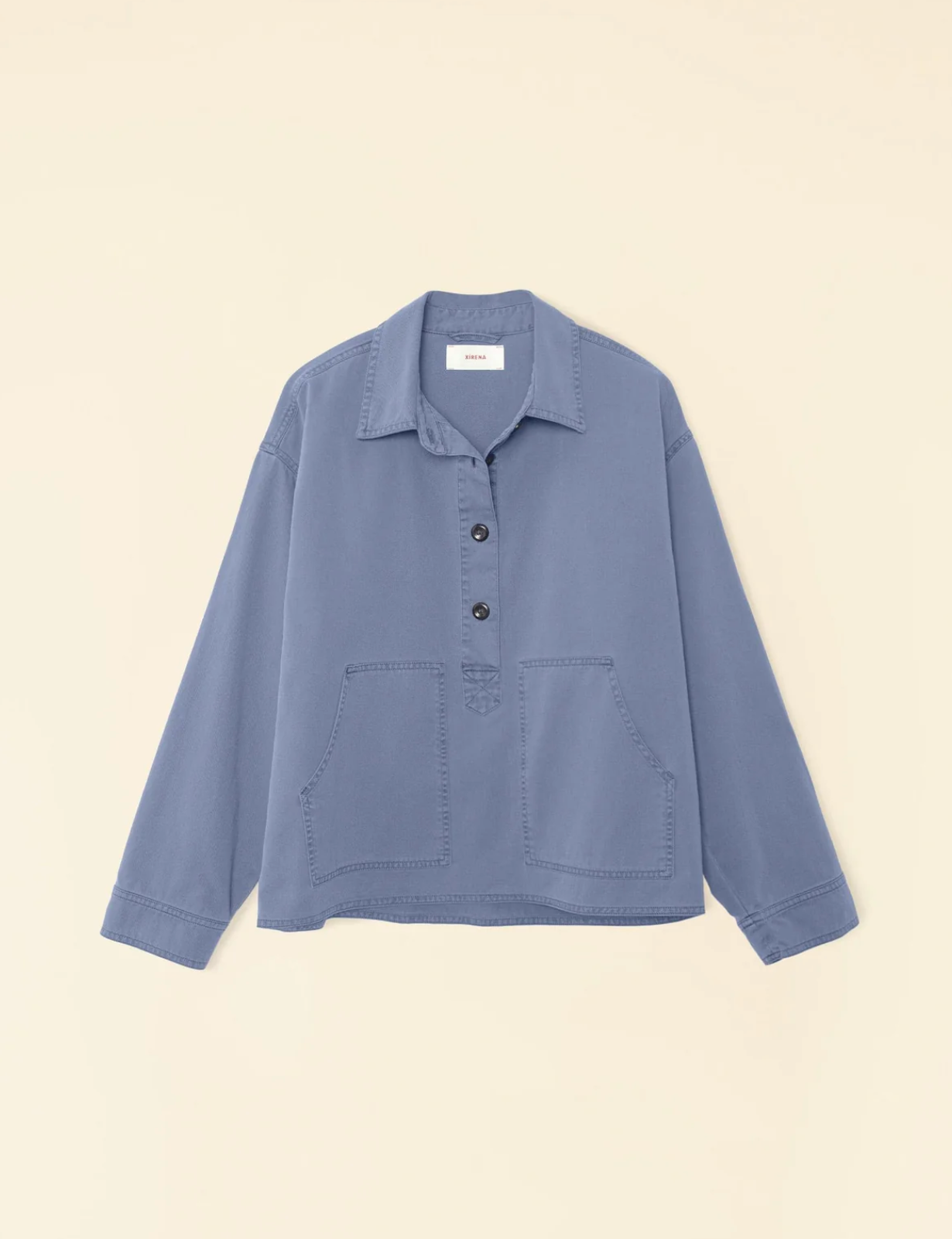 Grady Twill Top-Clothing-Xirena-Granite Blue-XS-Mercantile Portland