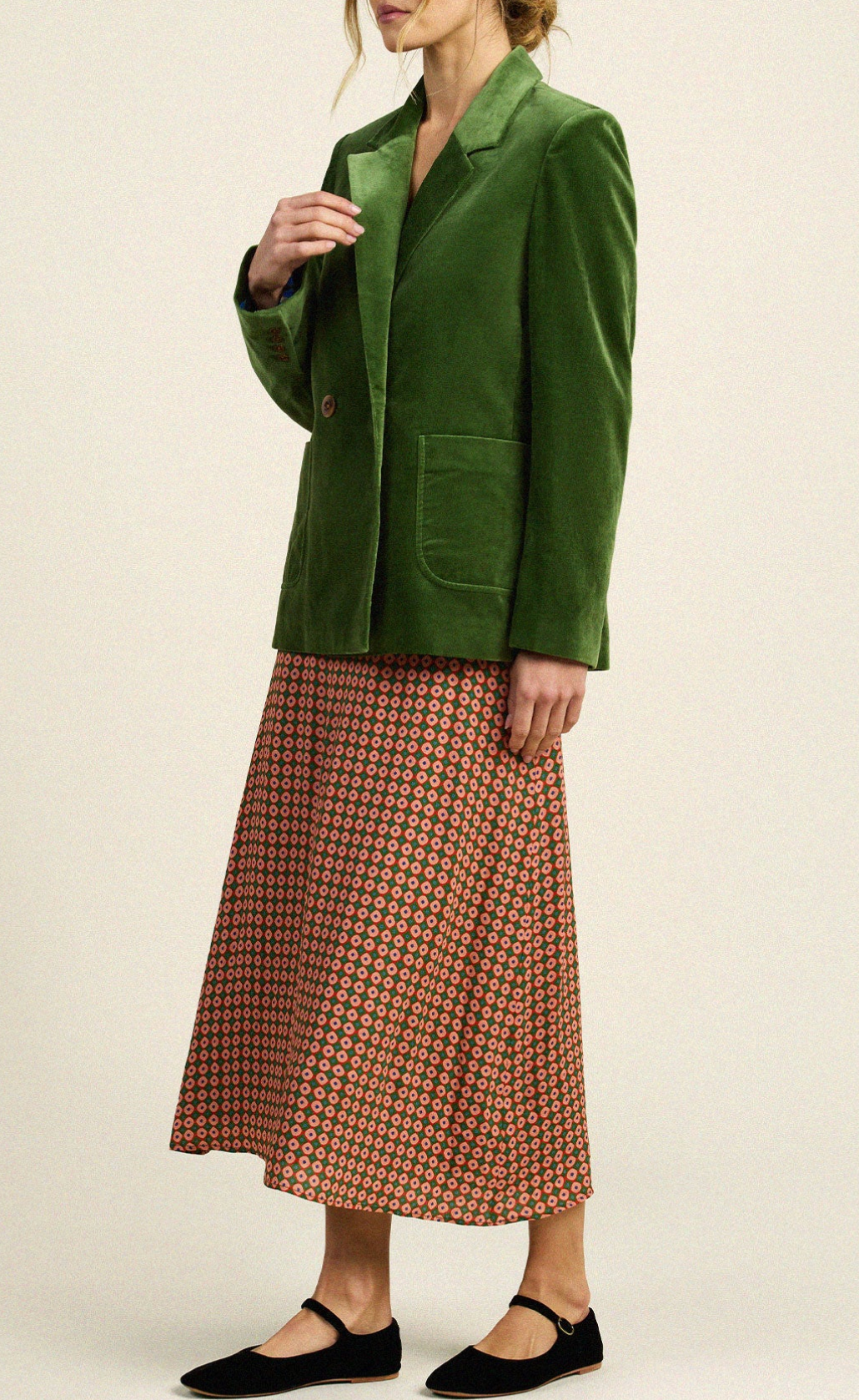 Grant Blazer in Fern-Jackets-TROVATA-Fern-XS-Mercantile Portland