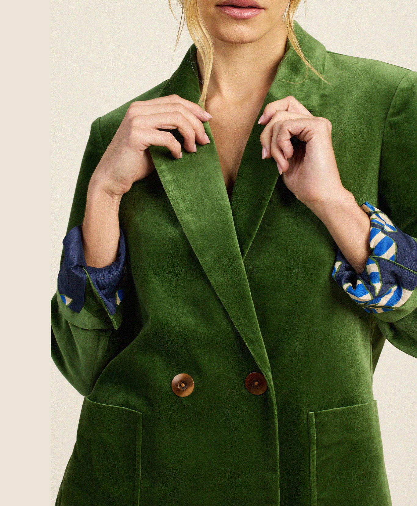 Grant Blazer in Fern-Jackets-TROVATA-Fern-XS-Mercantile Portland
