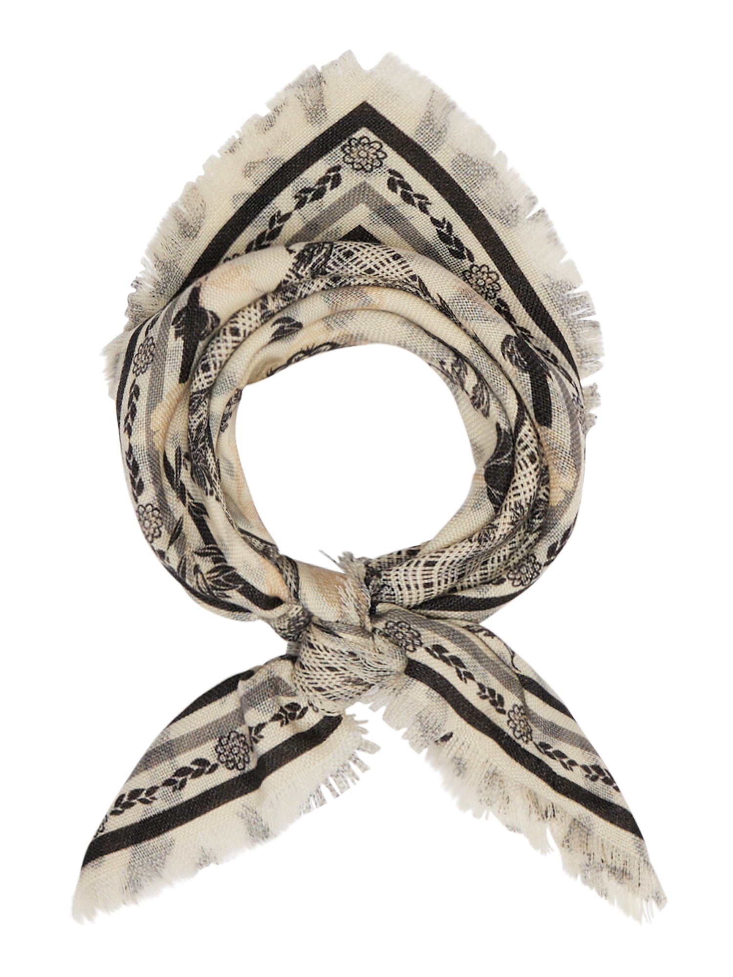 Grido Scarf-Accessories-Franco Ferrari-White Multi-OS-Mercantile Portland