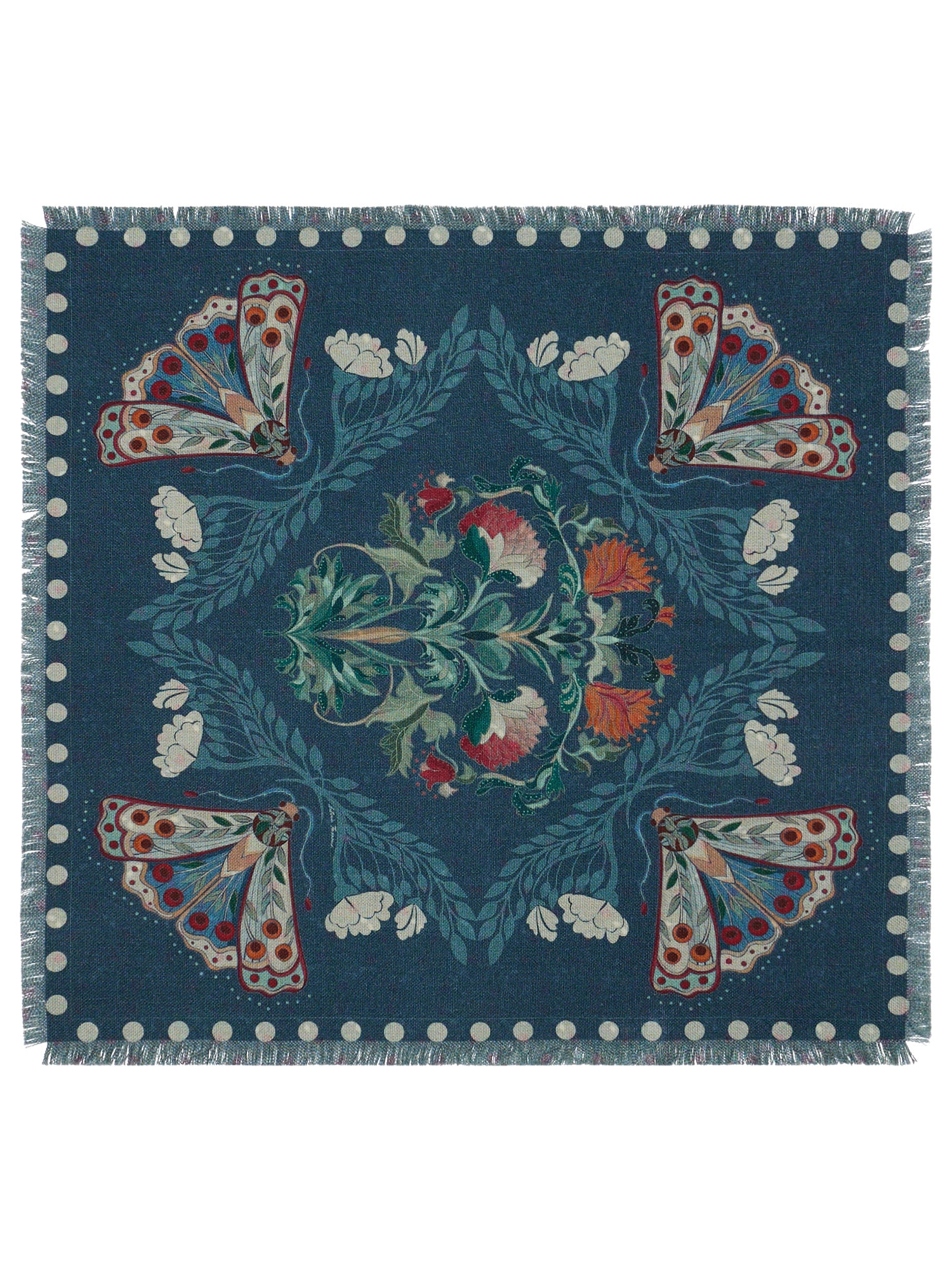 Grido Scarf-Scarves and Wraps-Franco Ferrari-Green Multi-OS-Mercantile Portland