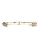 Gypsy 8mm Rose Gold Oval Cut Diamond Bangle-Accessories-Rene Escobar-Mercantile Portland