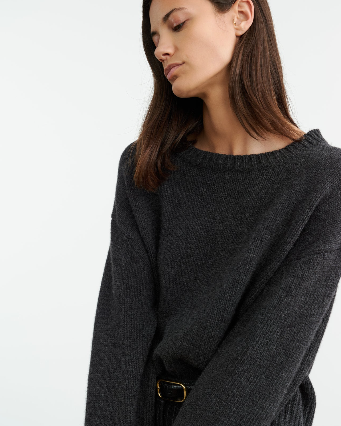 Haisley Sweater-Sweaters-Nili Lotan-Black-XS-Mercantile Portland