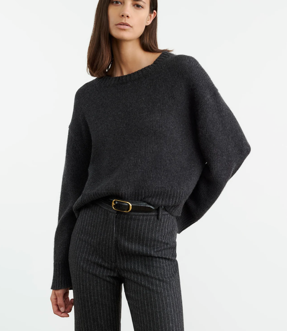 Haisley Sweater-Sweaters-Nili Lotan-Black-XS-Mercantile Portland