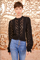 Haley Cardigan-Clothing-Ulla Johnson-Black-P/S-Mercantile Portland
