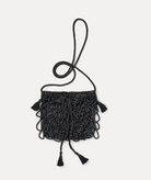 Hand-Embroidered "Black Diamond" Crossbody Bag-Handbags-Forte Forte-Black-OS-Mercantile Portland