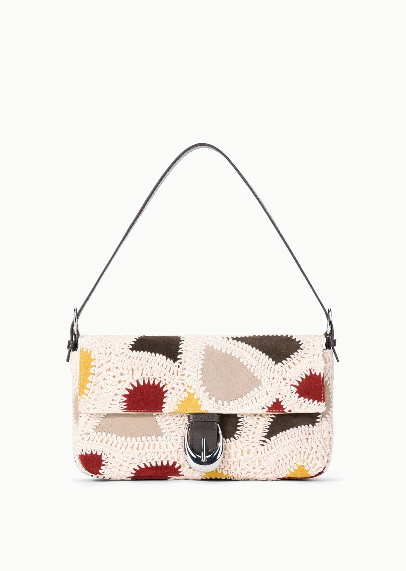 Harlow Bag in Suede Patchwork-Handbags-Staud-Suede Patchwork-OS-Mercantile Portland
