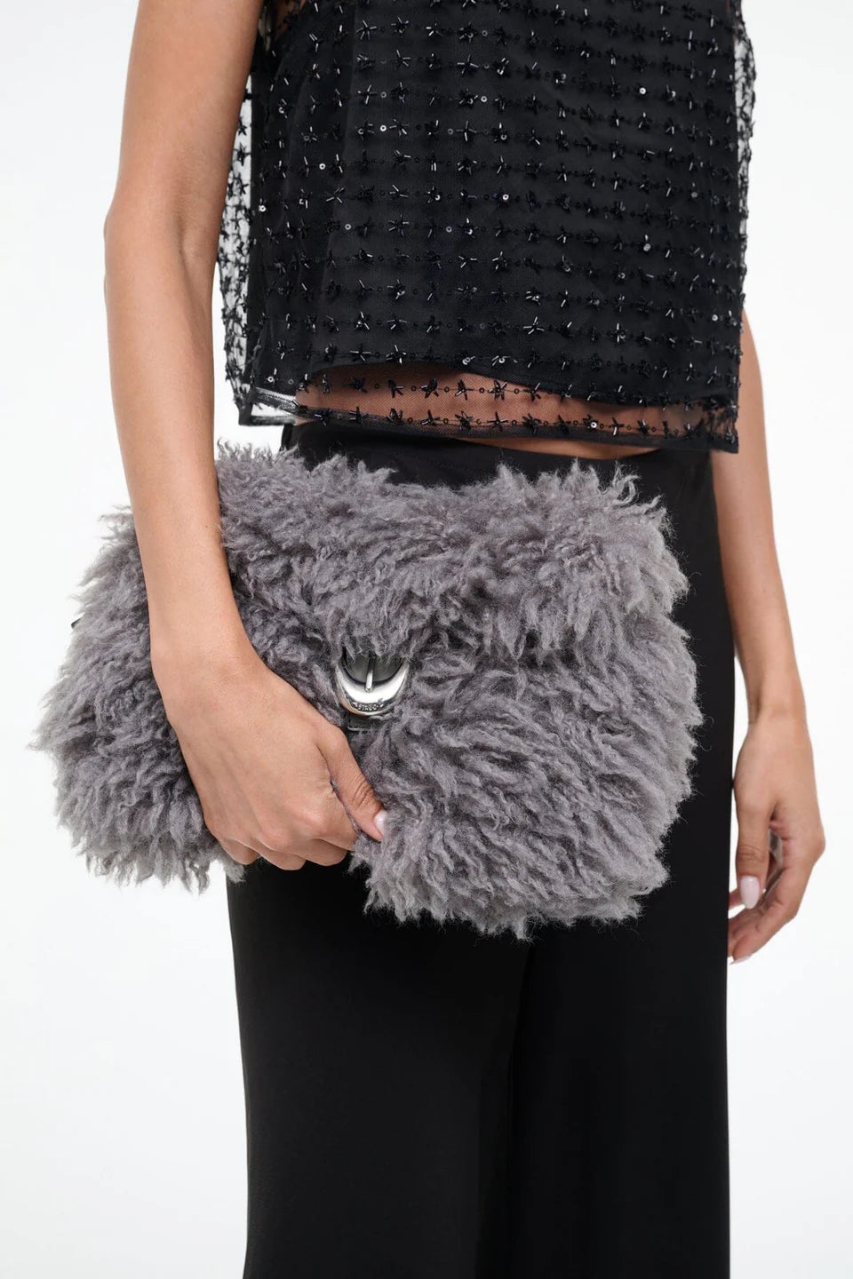 Harlow Bag Storm Fur-Handbags-Staud-Storm Fur-OS-Mercantile Portland