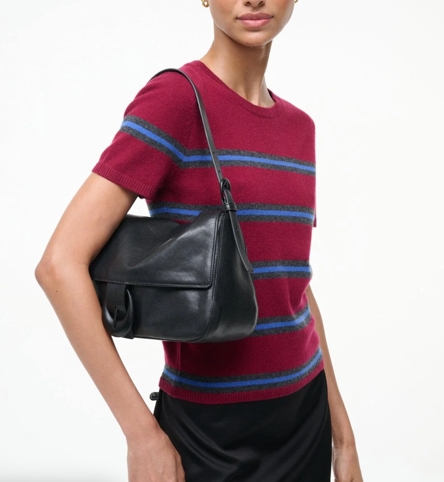 Harlow Medium Bag-Accessories-Staud-Black-OS-Mercantile Portland