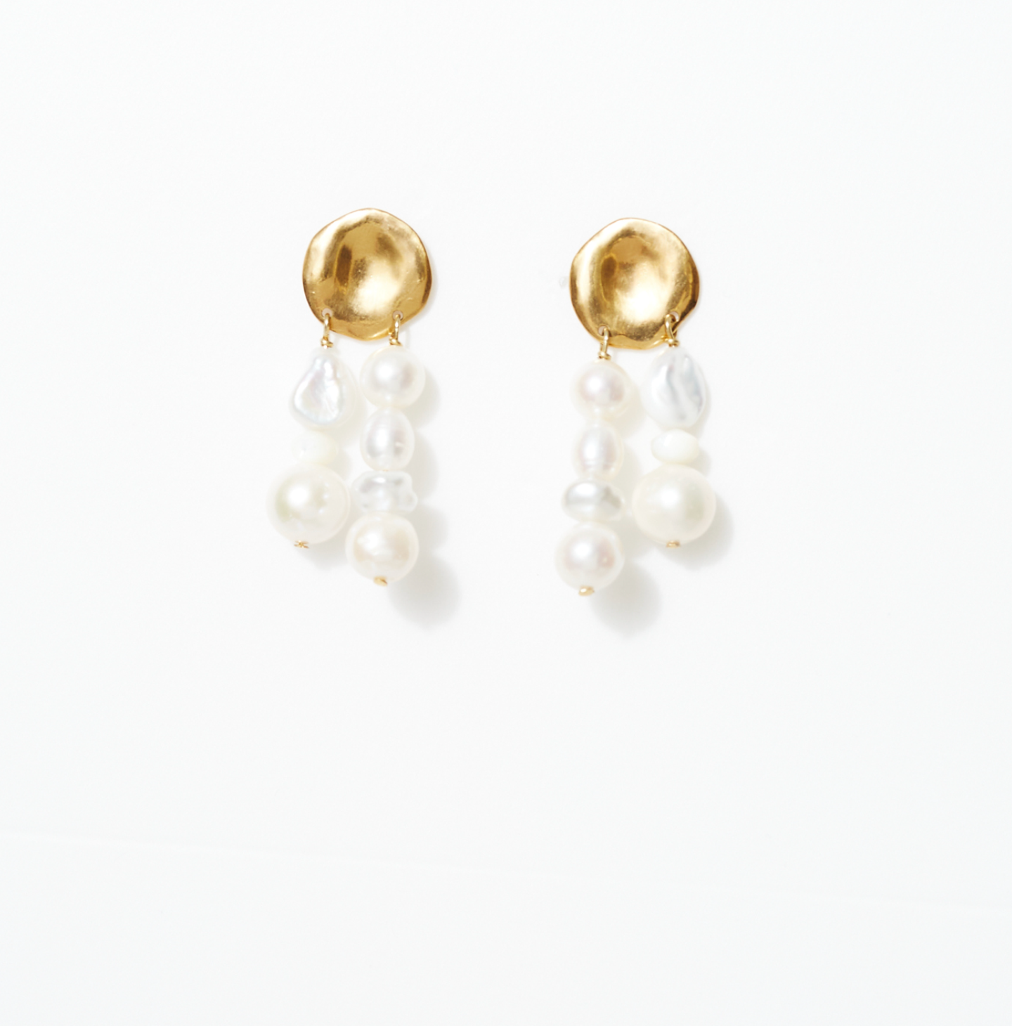 Harmony Pearl Earrings-Accessories-Chan Luu-White Pearl-OS-Mercantile Portland