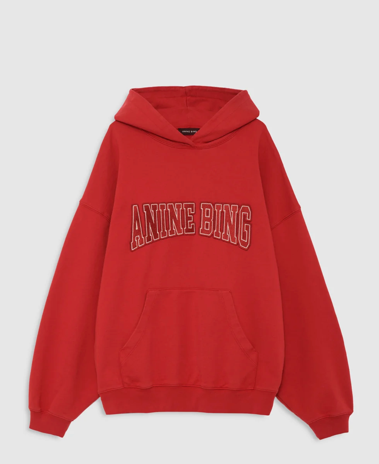 Harvey Sweatshirt in Tango Red-Tops-Anine Bing-Tango Red-XS-Mercantile Portland