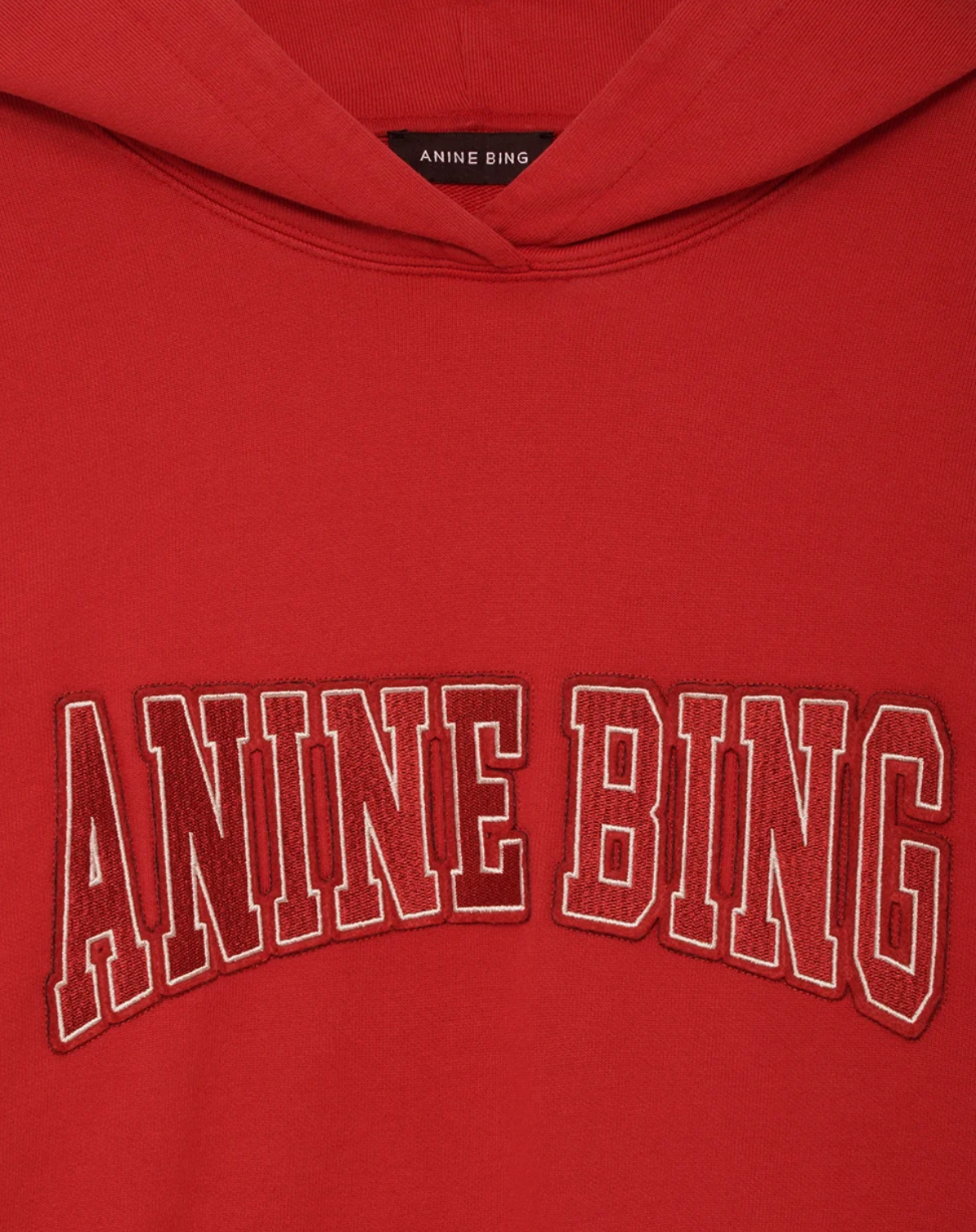 Harvey Sweatshirt in Tango Red-Tops-Anine Bing-Tango Red-XS-Mercantile Portland