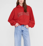 Harvey Sweatshirt in Tango Red-Tops-Anine Bing-Tango Red-XS-Mercantile Portland