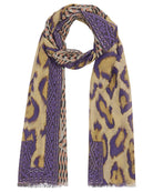 Hawn Cotton/Silk Print Scarf – Animal-Scarves-Pierre-Louis Mascia-OS-Mercantile Portland