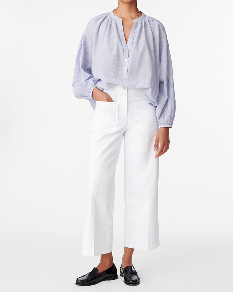 Helias Cropped Jeans-Clothing-Vanessa Bruno-White-34-Mercantile Portland