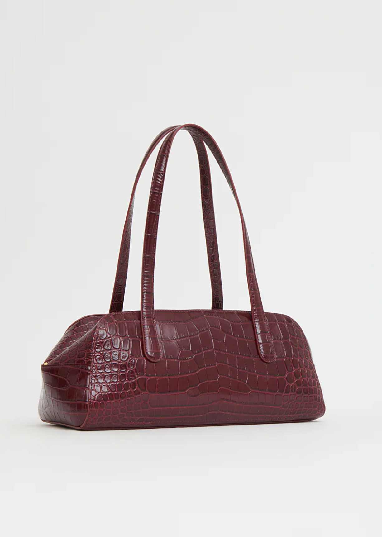 Helios Baguette Bag in Oxblood-Handbags-Mansur Gavriel-OS-OXBLD-Mercantile Portland