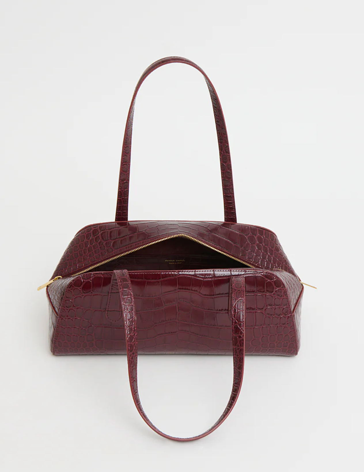 Helios Baguette Bag in Oxblood-Handbags-Mansur Gavriel-OS-OXBLD-Mercantile Portland