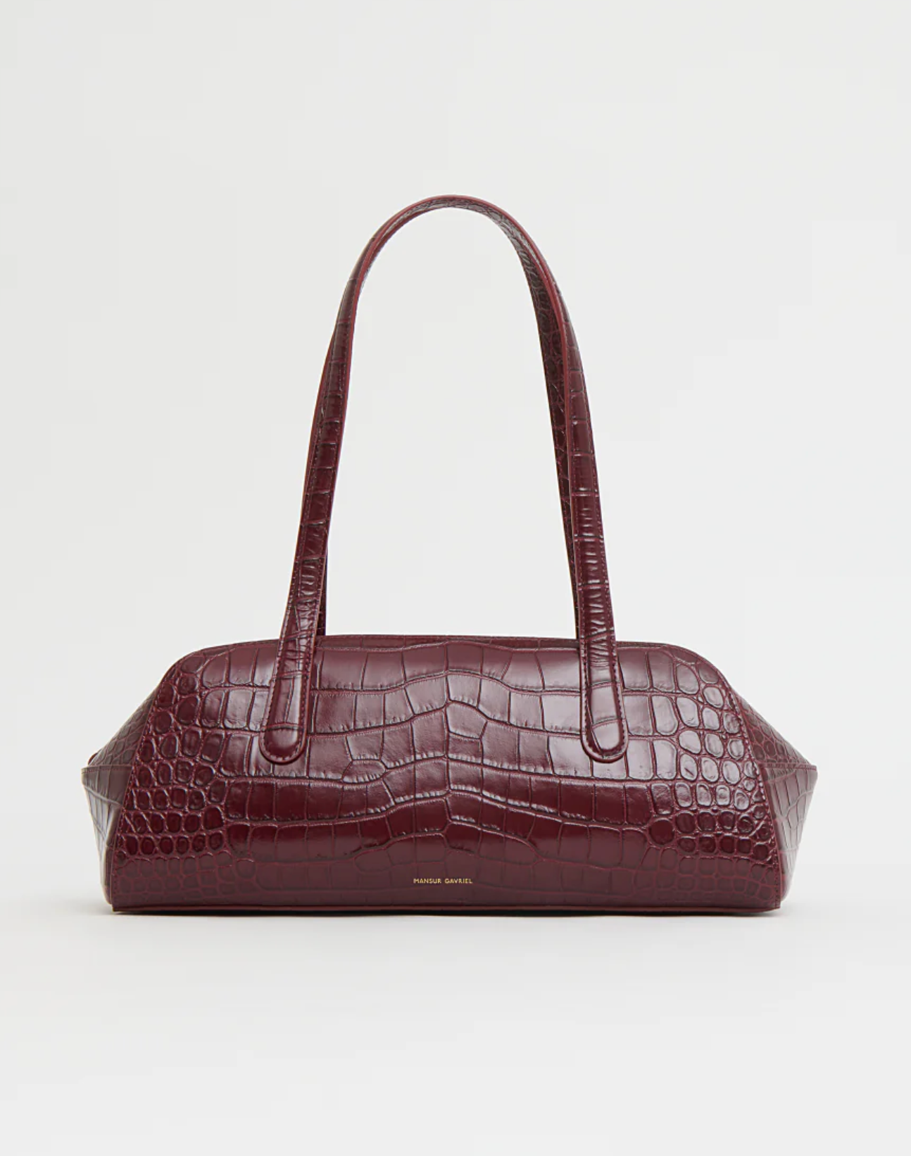 Helios Baguette Bag in Oxblood-Handbags-Mansur Gavriel-OS-OXBLD-Mercantile Portland