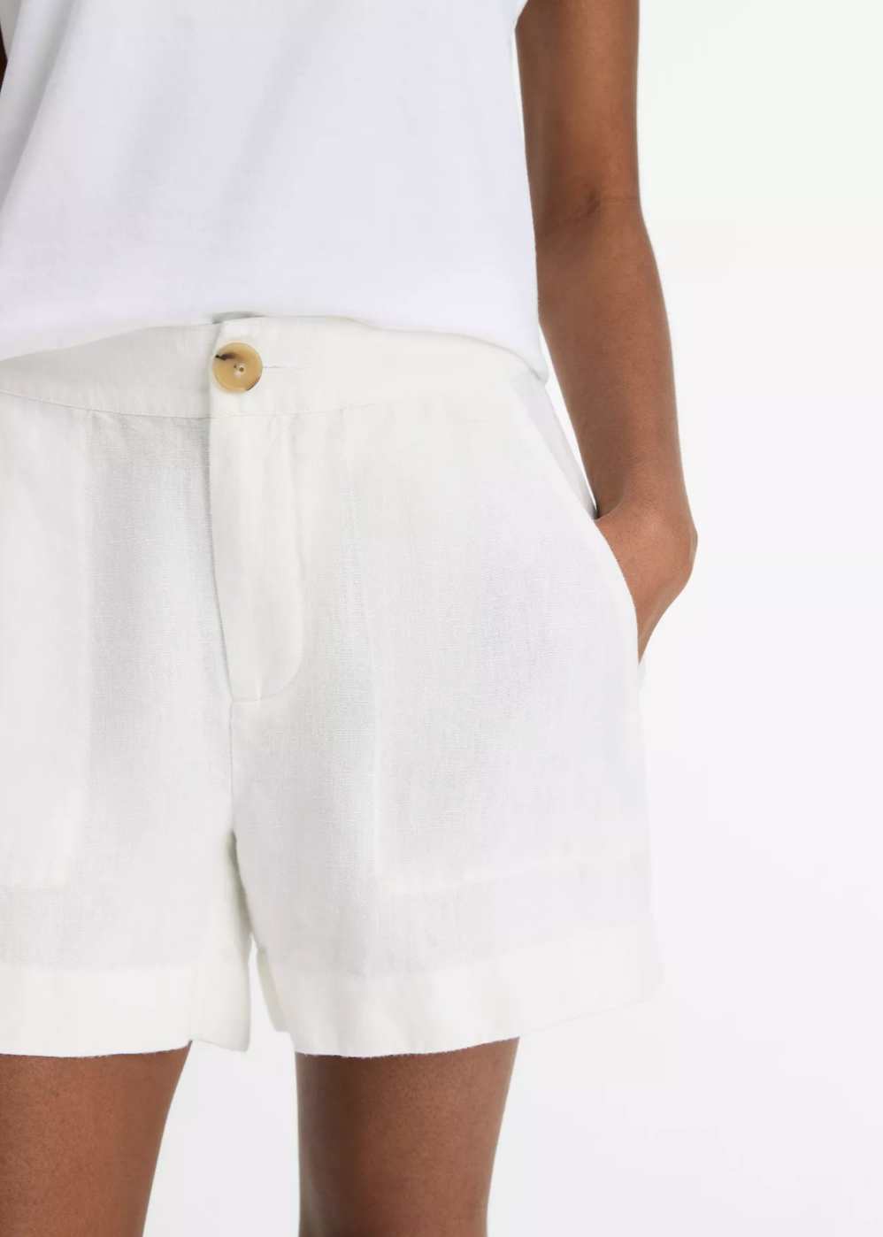 Hemp Short-Clothing-Vince-Off White-00-Mercantile Portland