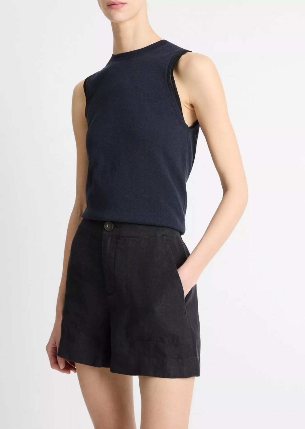 Hemp Short-Clothing-Vince-Dark Night Lake-00-Mercantile Portland