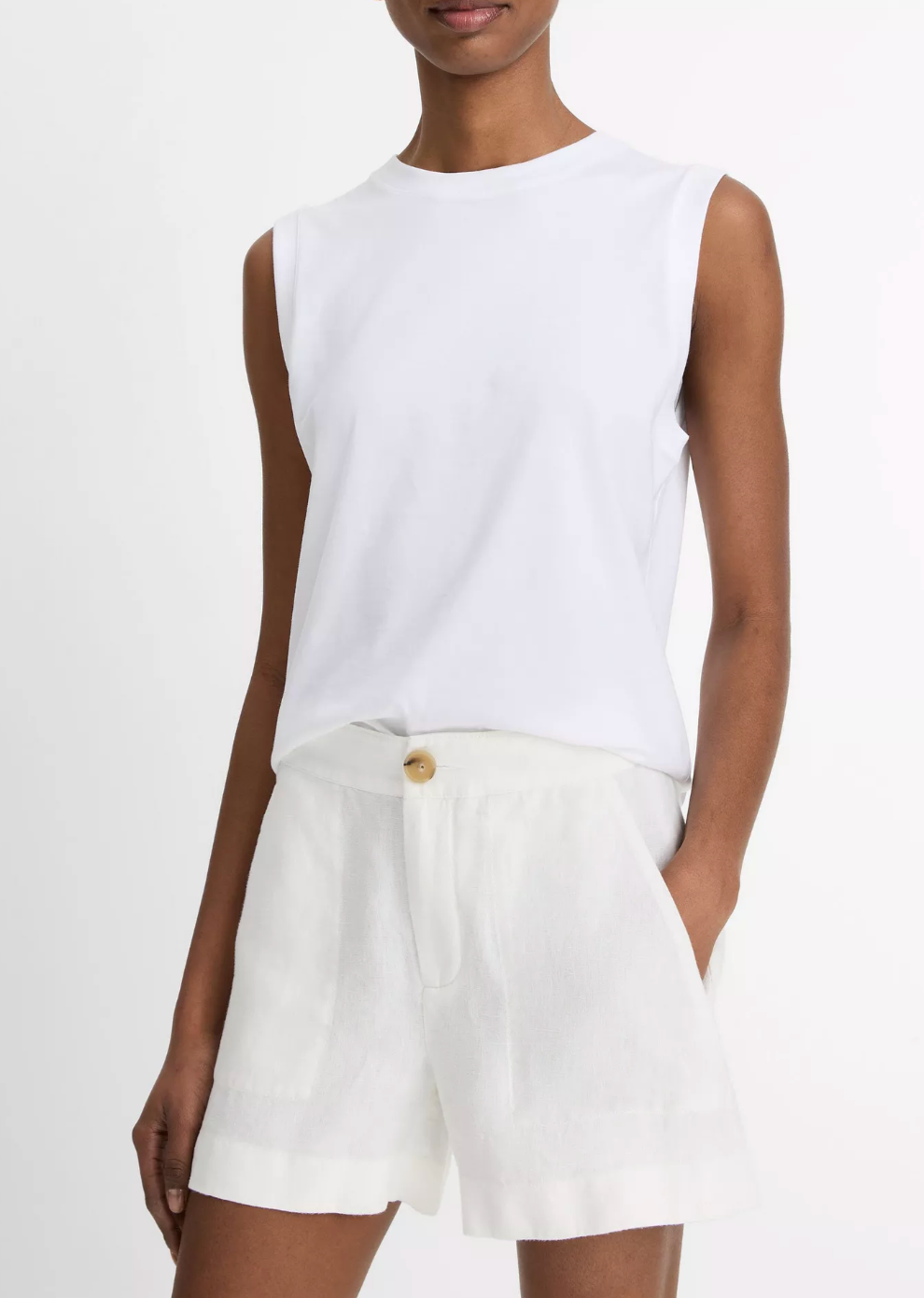 Hemp Short-Clothing-Vince-Off White-00-Mercantile Portland