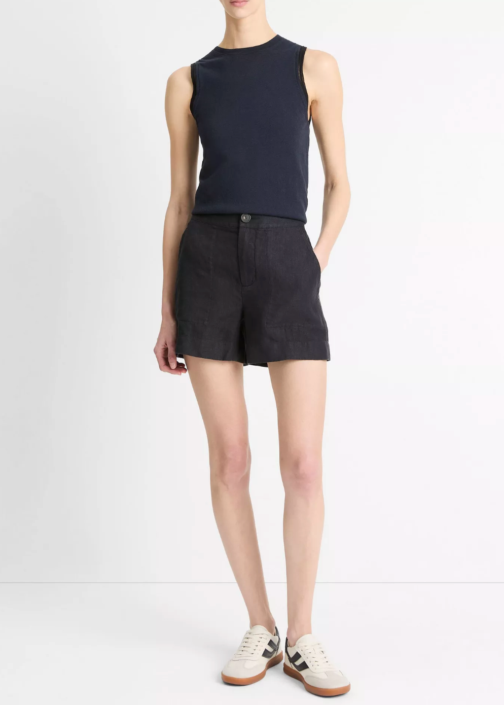 Hemp Short-Clothing-Vince-Dark Night Lake-00-Mercantile Portland