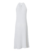 High Neck Paillette Tank Dress-Dresses-D Exterior-White-XS-Mercantile Portland
