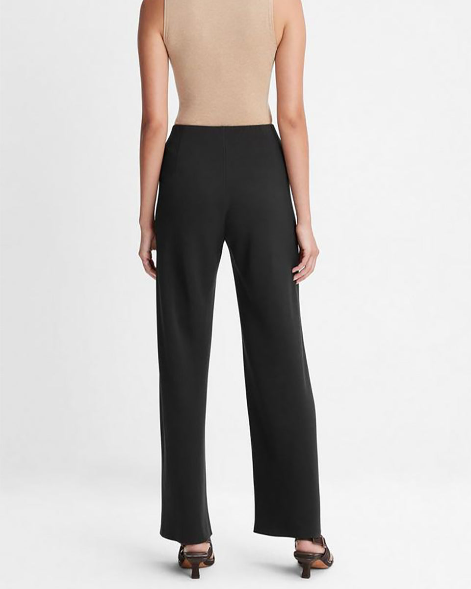 High Waist Bias Pant-Pants-Vince-Black-XS-Mercantile Portland