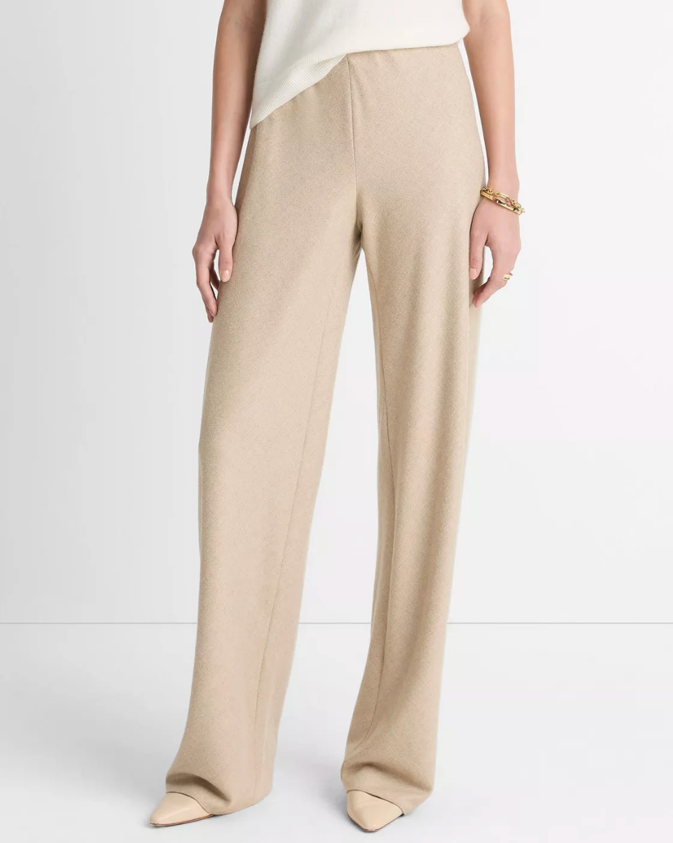 High-Waist Bias Pant-Pants-Vince-Oatmeal-XS-Mercantile Portland
