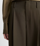 High Waist Pleated Trouser-Clothing-Vince-Verde-4-Mercantile Portland
