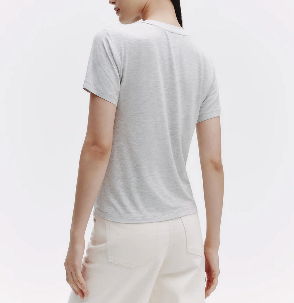 His Tee in Light Heather Grey-Clothing-TWP-Light Heather Grey-XXS-Mercantile Portland