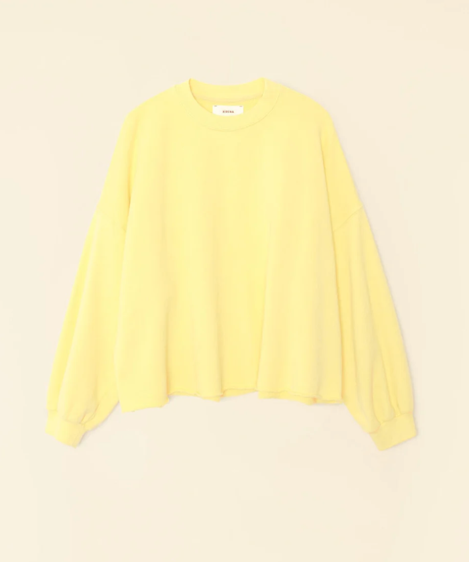 Honor Sweatshirt-Clothing-Xirena-Canary Yellow-XS-Mercantile Portland