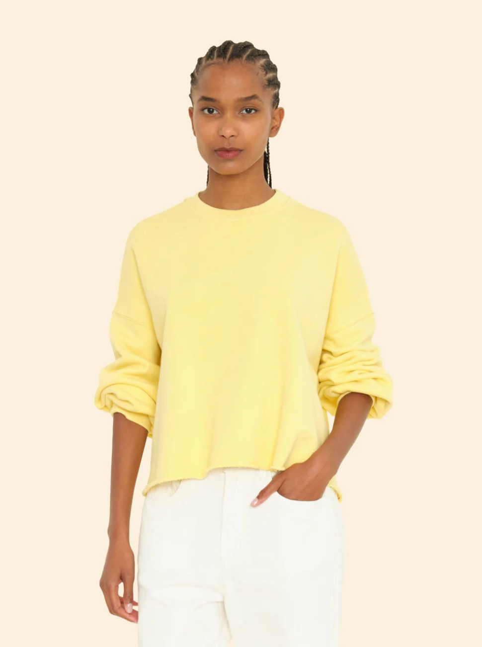 Honor Sweatshirt-Clothing-Xirena-Canary Yellow-XS-Mercantile Portland