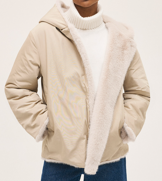 Hooded Jacket-Clothing-Rosso35-Light Beige-38-Mercantile Portland