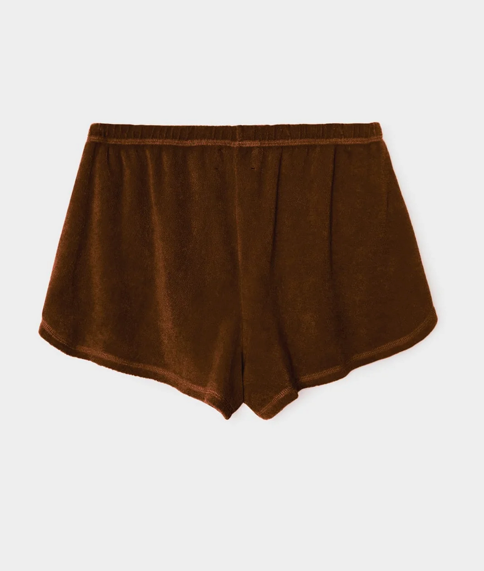 Hub Terry Sweatshort in Cocoa Bean-staging-Xirena-Cocoa Bean-XS-Mercantile Portland
