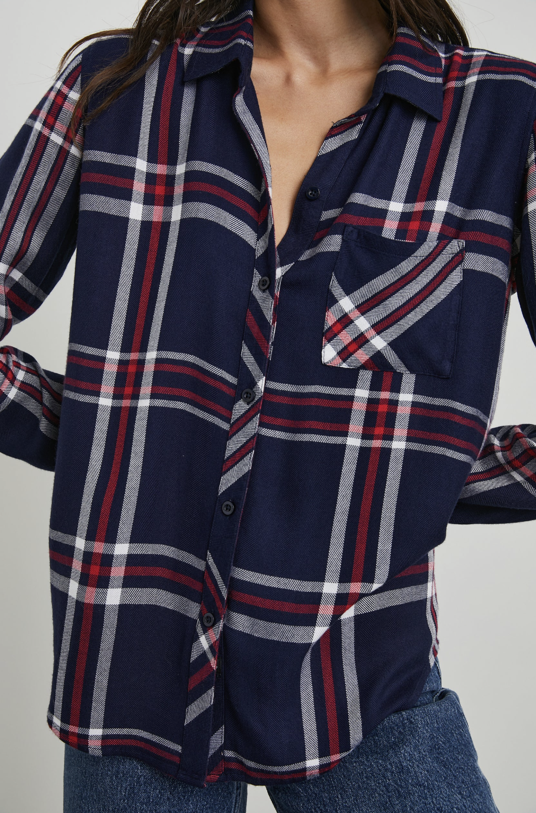 Hunter Shirt-Clothing-Rails-XS-Patriot Navy Red-Mercantile Portland