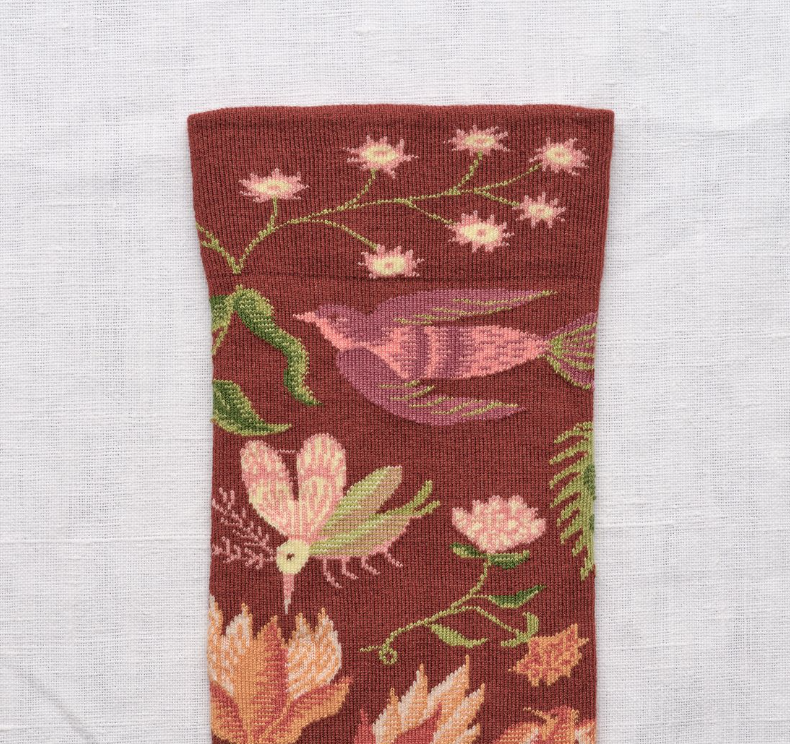 Indienne Socks-Socks-Bonne Maison-Porto-36/38-Mercantile Portland