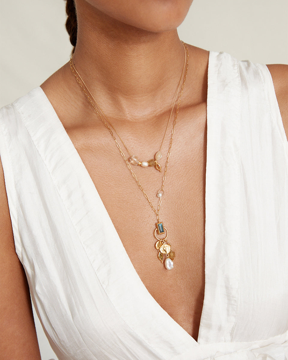 Indira Charm Necklace-Jewelry-Chan Luu-O/S-Mercantile Portland