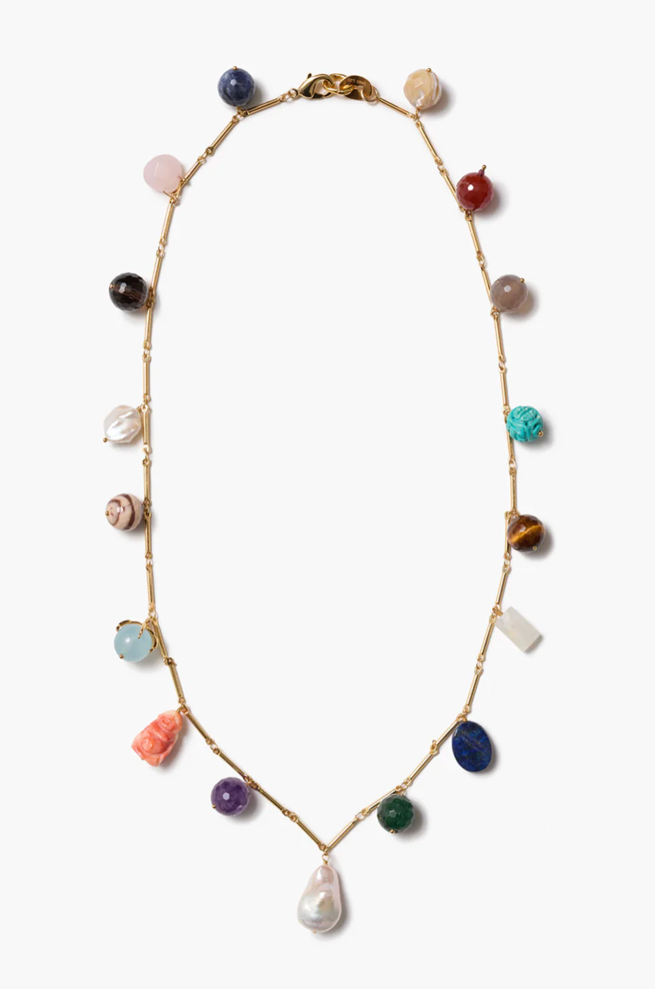 Infinity Charm Necklace-Jewelry-Chan Luu-Multi-OS-Mercantile Portland
