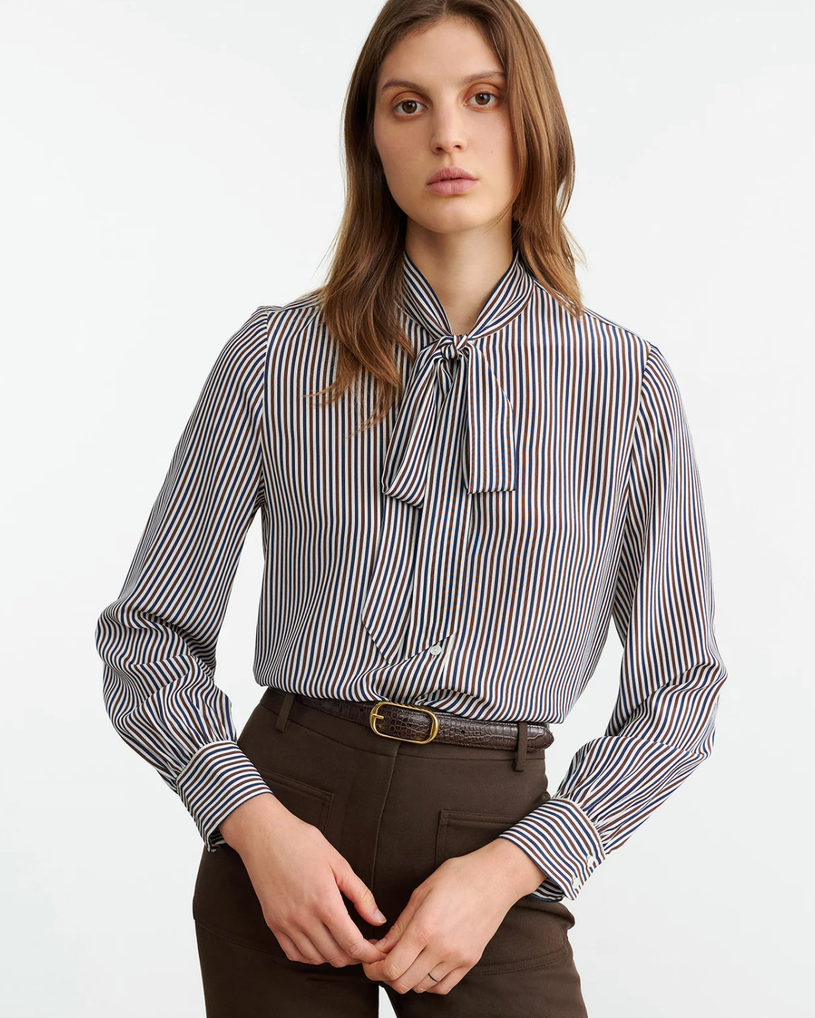 Irina Silk Blouse-Clothing-Nili Lotan-Irina-XS-Mercantile Portland