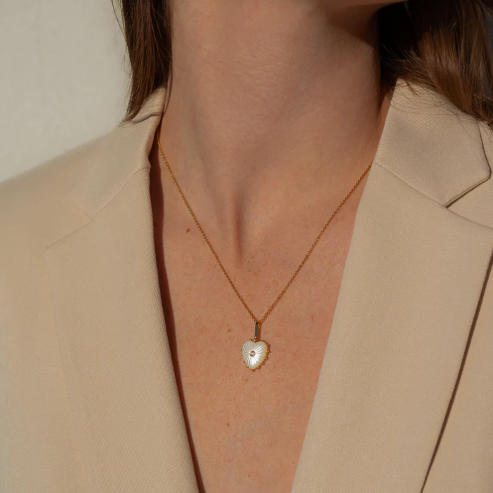 Isabel Mother of Pearl Necklace-Accessories-Thatch-Mother of Pearl-OS-Mercantile Portland