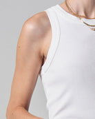 Isabel Rib Tank-Tops-Citizens of Humanity-Black-XS-Mercantile Portland